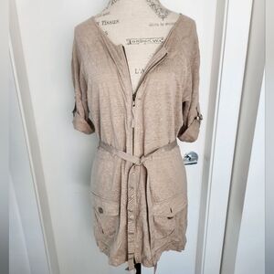 Olsen Linen Safari Cardigan